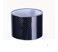 Rear bumper guard 5D carbon fiber 3/5/7/10M selfadhesive strip door sill bumper antistepping protection car decoration tape(7cm,3M)