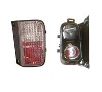 Rear Bumper Lamp Light With Fog Lamp One Bulp Right Rh Compatible with Vauxhall Vivaro 2001-2014 Replacement for OE 8200968067 TVP