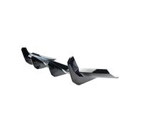 Rear Bumper Lip Diffuser Spoiler Splitter Compatible For Chevrolet Corvette C8 2 Door Z51 STG 3 2020-2024 Carbon Fiber Glossy Black(Carbon Fiber Look)