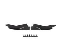 Rear Bumper Lip, Gloss Black ABS Universal Rear Spoiler Bumper Lip Diffuser Splitter Canard Protector Side Skirt Body Kit for Cars