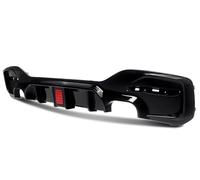 Rear Bumper Lip Splitter Diffuser For BMW 1 Series F20 F21 114d 116d 118i 120i 125d For M140i For M135i Diffuser With LED Brake Lights Rear Bumper Lip(B style)
