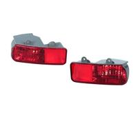 Rear Bumper Reflector Assembly Compatible With CRV 2015 2016 Car-Styling Rear Tail Bumper Red Reflector Lights Brake Light Fog Lamp No Bulbs Turn Signal Lamp(1 pair)