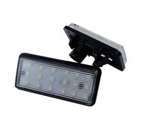 Rear Bumper Reflector Compatible With Lexus For LX470 For LX570 1998-2012 For GX470 2002-2009 2x License Number Plate Light Accessories