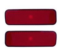 Rear Bumper Reflector Cover Compatible With For Transit For Van 2014-2025 For Custom 2013-2025 2x Rear Bumper Reflector Red Lens No Light Replacement Parts