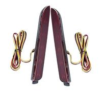 Rear Bumper Reflector Cover Compatible With Venza 2009-2015 For Camry 2006-2014 For Matrix 2009-2012 1 Pair Car Rear Bumper Reflector Light Running Brake Lamp