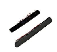 Rear Bumper Reflector Lamp Compatible With Land For Rover For Discovery LR3 2005 2006 2007 2008 2009 Rear Bumper Reflector Light Driving Brake Fog Lamp Tail Lamp(Smoke)