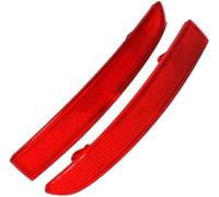 Rear Bumper Reflector Lamp, XEBRAD Rear Bumper Reflector, 1 Pair Rear Bumper Reflective Marker Lamp Light Reflector, for Volkswagen, for Golf, 5 Mk5 R32 2004-2009, Red