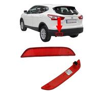 Rear bumper reflector lens light left side FITS Nissan Qashqai