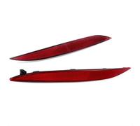 Rear Bumper Reflector Light For Tesla For Model X 2016-2021 Rear Brake Shell Warning Tail Strip 1034342-00-C 1034343-00-C Red Bumper Reflex Light Lamp Cover(1 Left and 1 Right)