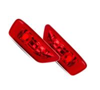 Rear Bumper Reflectors Compatible With Dodge For Journey 2012 2013 2014 2015 2016 2017 2018 2019 2020 Rear Bumper Reflector Brake Light Tail Lamps(A Pair)