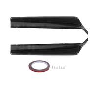 Rear Bumper Side Diffuser Left Right Lightweight Easy Install ABS Material Replacement for Impreza STI VA 2015 2021 (Carbon Fiber Style)