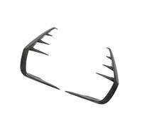 Rear Bumper Side Vent Blade For Infiniti Q60 2016 2017 2018 2019 2020 2021 Car Tailgate Flap Trim Real Carbon Fiber WEFOLCC