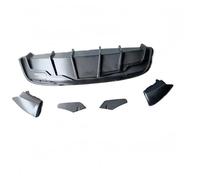 Rear bumper splitter Carbon Fiber Rear Diffuser Spoiler for Tesla for Model Y 2021+ Bumper Lip Guard Car Styling Body Kits(Carbon fiber matte)