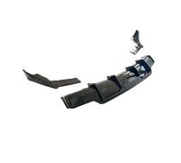 Rear bumper splitter For Tesla For Model 3 Rear Bumper Iip And Chin Diffuser Splitter Spoiler ABS Material Black Carbon