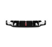 Rear Bumper Spoiler Cover Trim For Lexus For IS250 IS350 Sedan 4-Door 2006-2013 Gloss Black Rear Bumper Diffuser Lip Spoiler Splitter Tail Boot Guard Protector