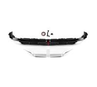 Rear Bumper Spoiler Cover Trim Tail Boot Side Spoiler Splitter Corner Cover Rear Bumper Diffuser Lip With LED Brake Light For Civic 11th 2022 2023 2024 2025