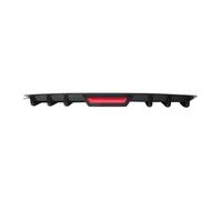 Rear Bumper Spoiler For Hyundai For Genesis For Coupe Rear Bumper Diffuser Lip W/Tail Brake Stop Light Splitter Spoiler Shark Fin Lip Kit(Matte Black)