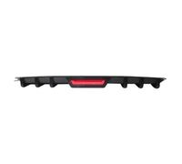 Rear Bumper Spoiler For Nissan For Rogue Rear Bumper Diffuser Lip W/Tail Brake Stop Light Splitter Spoiler Shark Fin Lip Kit(Matte Black)