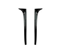 Rear Bumper Spoiler For VW For GOLF 7 For MK7 GT 2014-2018 Black Rear Window Side Spoiler Wing Trim 2Pcs Rear Roof Spoiler(Black)