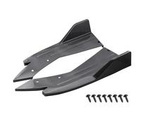 Rear Bumper Spoilers Universal Car Rear Bumper Spoilers Fender Trim Protection Anti-Crash Diffuser(Carbon fiber)