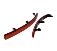 Rear Bumper Tailgate Reflector Compatible With VW For Tiguan 5N 2008-2015 Rear Bumper Reflector Assembly Car Left Right Red Lens Cover No Light 5N0945105 5N0945106