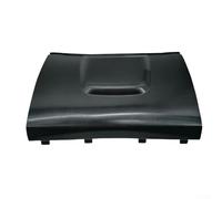 Rear Bumper Tow Hitch Hook Cover Cap for - ML W163 (1998-2005) - ABS Black Replacement Center Cover, Fits OEM Part Numbers