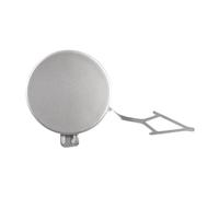 Rear Bumper Tow Hook Cover Cap Towing Eye Replacement For Passat B8 2015-2019 Models Genuine Accessory Part 3G5807441 Automotive Replacement Parts(Silver)