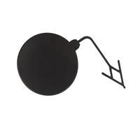 Rear Bumper Tow Hook Cover For Audi A6 2012 2013 2014 2015 4G5807441 4G5807441GRU Right Side Towing Eye Cap Accessories Replacement Parts