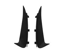 Rear Bumper Vent Splitter Spoiler, Pair Rear Bumper Side Vent Canard Insert Cover Trim Replacement for C-Class W205 Sedan S205 -Line 2015-2018