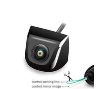 Rear Camera 170 ° Starlight Night Vision CCD Fisheye Lens Car Reverse Backup Rear View Camera For Vehicle Monitor DVD Waterproof Camera(PAL)
