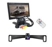 Rear Camera 7" Car TFT LCD Screen Monitor Rear View Reversing Camera Kit With 6M Cable For Truck Bus RV Trailer Tractor Camper Waterproof Camera