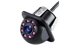 Rear Camera Car Rear View Camera 4 Lamp Night Vision Reversing Auto Parking Monitor CCD Waterproof 170 Degree HD Video Waterproof Camera(105 IR)
