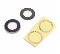 Rear Camera Glass Compatible With iPhone 15/15 Plus Back Lens Replacement Part (2 Pc Set)
