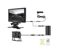 Rear Camera Parking Assistance 9-36V Car Rear View Camera CCD Night Vison With Monitor For Truck Bus 7 HD Screen 1024 * 600 Waterproof Camera