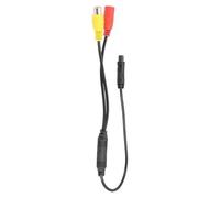 Rear Camera Reversing Camera Car Backup Reverse 4-Pin Male To Cvbs Rca Female Connector Wire Harness Back Up Camera Wire Male To Cord Rear View