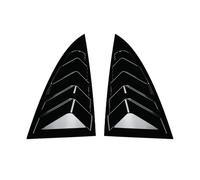 Rear Car Window Shutter Spoiler Car Stickers Decoration Modification Accessories Compatible For 2024 Tesla Model 3 Refreshed Edition(Black)
