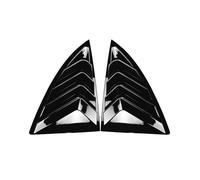 Rear Car Window Shutter Spoiler Car Stickers Decoration Modification Accessories Compatible For Tesla Model Y 2019(Black)