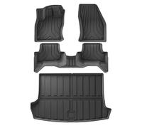 Rear Cargo Mat For VW For T-ROC 2018-2024 Car Rear Trunk Boot Liner Cargo Mat Floor Waterproof Trunk Tray(LHD 4P)