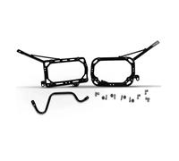 Rear Carrier Luggage Rack For Benelli For TRK 502x For TRK502X Aluminum Alloy Side Box Bracket Saddlebag Support Side Luggage Box Holder Saddle Bag Bracket Motorbikes Rear racks