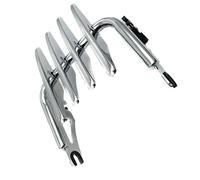 Rear Carrier Luggage Rack For FLTR For FLHTC For FLHTCU 2009 2010 2011 2012 2013 2014 2015 2016 2017 2018 2019 2020 2021 2022 2023 2024 Motorbike Luggege Support Racks