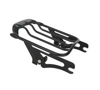 Rear Carrier Luggage Rack For Touring For Road King For Street For Electra Glide 2009-2022 Motorcycle Detachable Two Up Luggage Rack(Black)