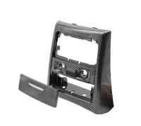 Rear Center Console Fresh Air Outlet Vent Grille Cover Outer Frame For BMW 3 Series E90 E91 2005-2012(Style C Carbon)