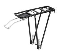 Rear Cycle Rack - Foldable Bike Support platforms, Heavys Duty Frame Design, Anti Slip Locking Mechanism, Easy Installation Structure | Touring Bikes, Fitness Riding, Commuting, Adventure Cycling