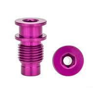 Rear Derailleur, 2 Pcs Rotation Shaft Bolt for R8000 and R9100 Compatible For Road Bike Rear Derailleur Fixing Axle Screw Aluminium Alloy Construction Cyclists and Bike Mechanics(Purple)