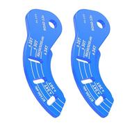 Rear Derailleur Adjuster - 3.19 Inch Tension Gauge | 2x Rear Derailleur Chaingap Guide - Precision Rear Derailleurs Adjustment Tool for Road Shifting Systems Easy to Use for Fine Tuning Cycling