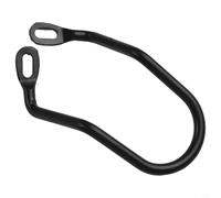 Rear Derailleur Chain Gear Guard Protector Cover for Bicycle, Featuring Carbon Steel Frame and Wing Hole Structure (With 2 Screws)