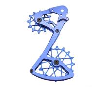 Rear Derailleur Plate with 12T+16T Pulley Compatible for SRAM 11/12 Speed MTB Derailleurs Type2 2 1 3 for Garbaruk 1112 Speed Bicycles (Blue)