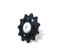 Rear Derailleur Pulley Wheel 1018T with Bearing for Road and For Hybrid Bikes Suitable for Different Gear Ratios and Chain Sizes Lightweight Engineering Plastic (11T)