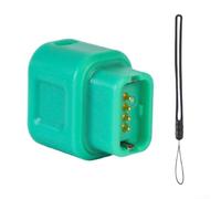 Rear Derailleur TypeC Charger Converter to 4Pin for DI2 12 Speed Electronic Systems R9270 R9250 R8170 R8150 R7170 RX825 Compatibility (Dark Green)