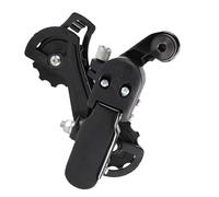 Rear Derailleur with Hanger Assembly, 7 Speed Bicycle Speed Adjustment Tool, Aluminium Alloy Front Derailleur Silent Resin Guide Wheel for Various Roads | Multipurpose Outdoor